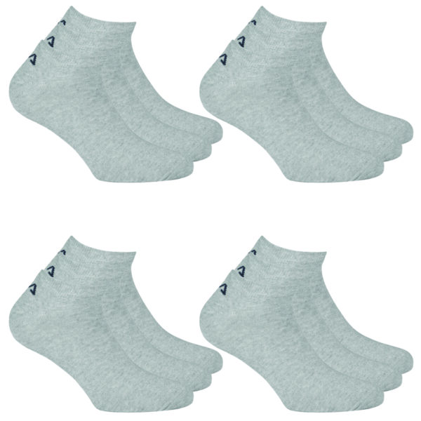 12 Paar Fila Unisex Invisible Sneakersocken Socken F9100