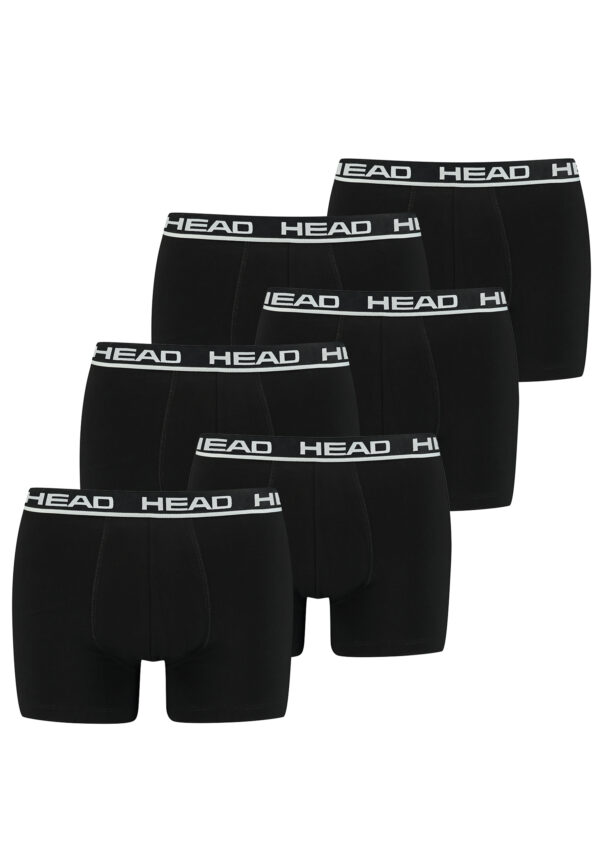 Head Herren Basic Boxer Pant Shorts Unterwäsche Unterhose 6 er Pack