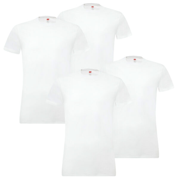 4 er Pack Levis 200SF Crew T-Shirt Men Herren Unterhemd Rundhals