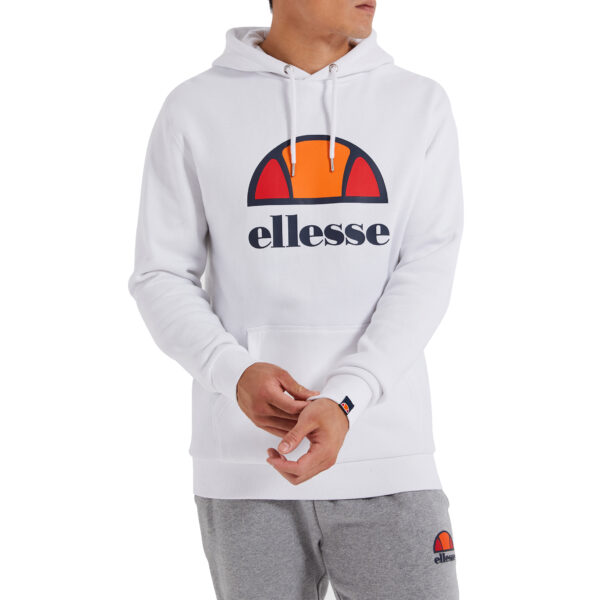 Ellesse Dahryl OH Hoody Herren Sweatshirt SXG12737 weiss