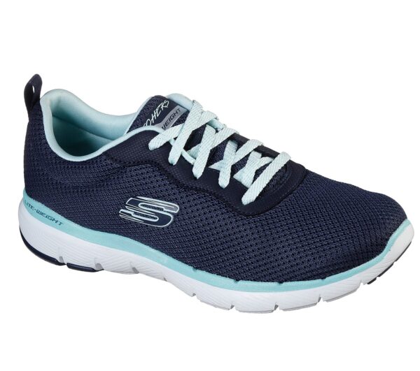 Skechers SPORT WOMENS FLEX APPEAL 3.0 FIRST INSIGHT Sneakers Frauen Blau