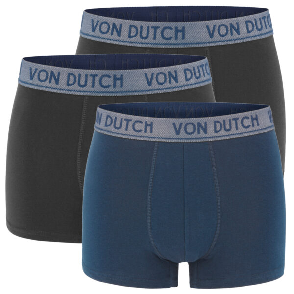 3er Pack Von Dutch Original Boxer Brief Boxershorts Herren Unterwäsche VD1BCX3OR...