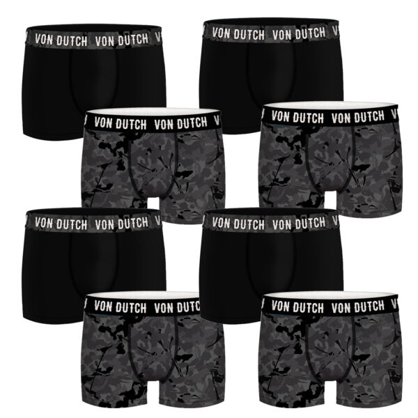 8er Pack Von Dutch Basic Boxer Boxershorts Herren Unterwäsche VD1BCX2CAM