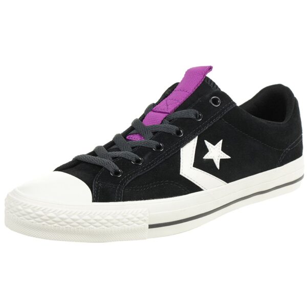 Converse STAR PLAYER OX Schuhe Sneaker Wildleder schwarz 162567C