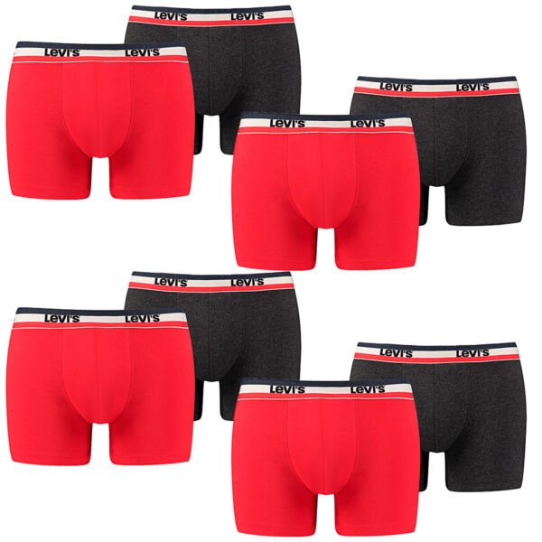 8 er Pack Levis Boxer Brief Boxershorts Men Herren Unterhose Pant Unterwäsche