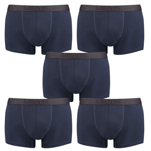 5er Pack Levis Herren Movement Tencel Trunk Boxer Shorts Unterhose Pant Unterwäs...