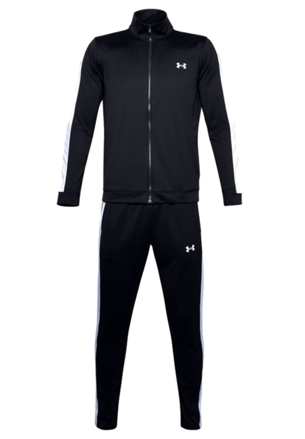 Under Armour Herren Knit Track Suit Trainingsanzug Jogginganzug 1357139 001 schw...