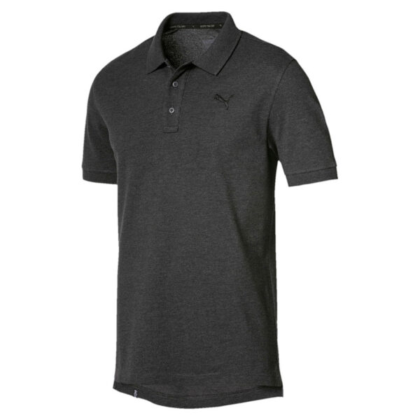 PUMA Herren ESS Pique Polo Shirt Keeps you Dry Dark Grey