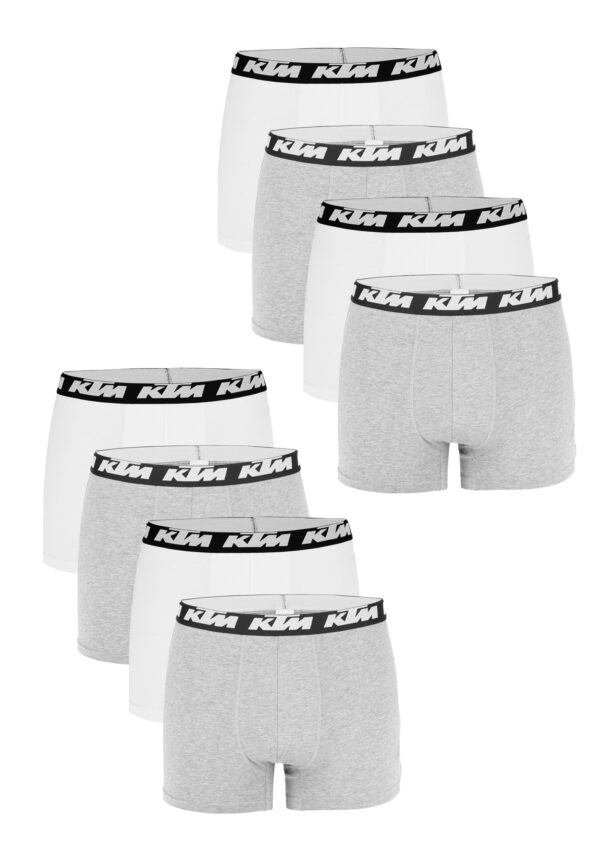 KTM by FREEGUN Boxershorts für Herren Unterwäsche Pant Men´s Boxer 8 er Pack