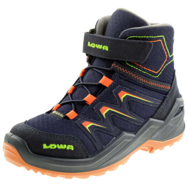 LOWA Maddox Warm GTX   Kinder Winterstiefel gefüttert Outdoor 640781 blau