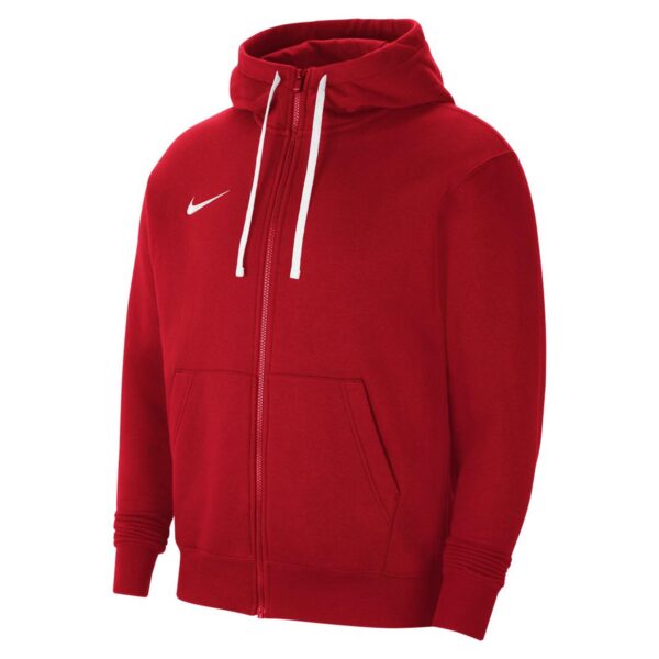 NIKE Team Club 20 FZ Hoody Herren Zip Zipper Kapuzenjacke Sweatshirt rot