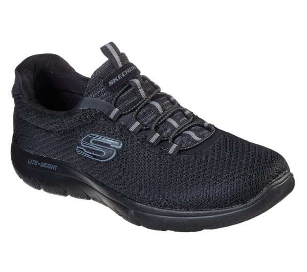 Skechers Sport Mens SUMMITS Sneakers Slip On Men Schwarz