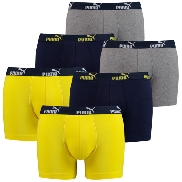 6 er Pack Puma Boxer Boxershorts Herren Unterwäsche sportliche Retro Pants