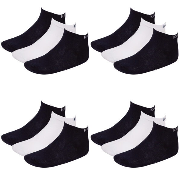 12 Paar Kappa 704275 Sneaker Socken Gr. 35 - 46 Unisex Kurzsocke