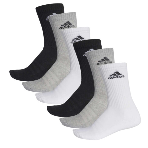 adidas CUSHIONED CREW Tennissocken Sportsocken Damen Herren Unisex 6 Paar