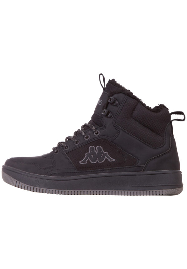 Kappa Herren Sneaker Schuhe High Top gefüttert Stylecode 243046FUR 1111 schwarz