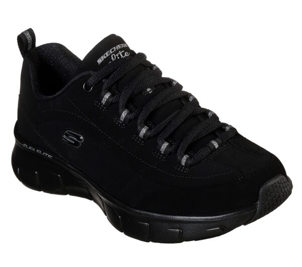 Skechers Sport Womens SYNERGY 3.0 OUT & ABOUT Sneakers Frauen Schwarz