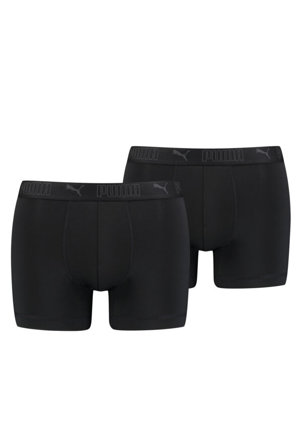 PUMA Boxershorts Herren 2er Pack Sport Mikrofaser + elastisch / Funktionsunterho...