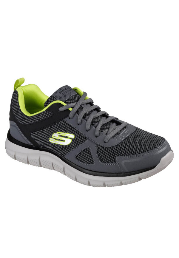 Skechers Sport Herren TRACK BUCOLO Sneakers Men WIDE FIT Grau