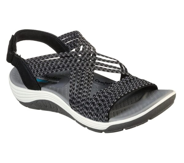 Skechers Modern Comfort Sandals REGGAE CUP OH, SNAP! Sandalen Women Schwarz