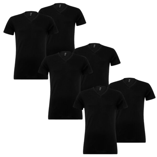 6 er Pack Levis V-Neck T-Shirt Men Herren Unterhemd V-Ausschnitt