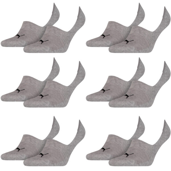 12 Paar Puma Socken Footie Sportsocken Invisible Gr. 35 - 46 Unisex