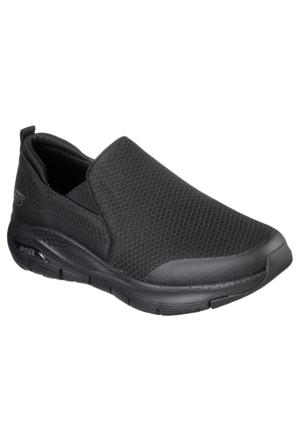 Skechers Herren Arch-Fit BANLIN Slip-On Sneakers 232043 Schwarz