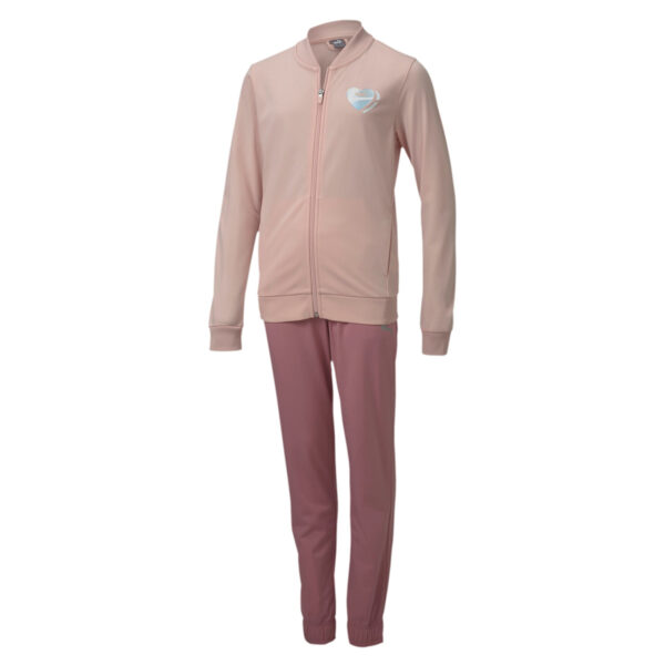 Puma Poly Suit G Mädchen Trainingsanzug Sportanzug 583317 Rosa