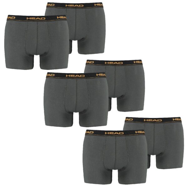 6 er Pack Head Herren Boxer Boxershorts Basic Pant Unterwäsche