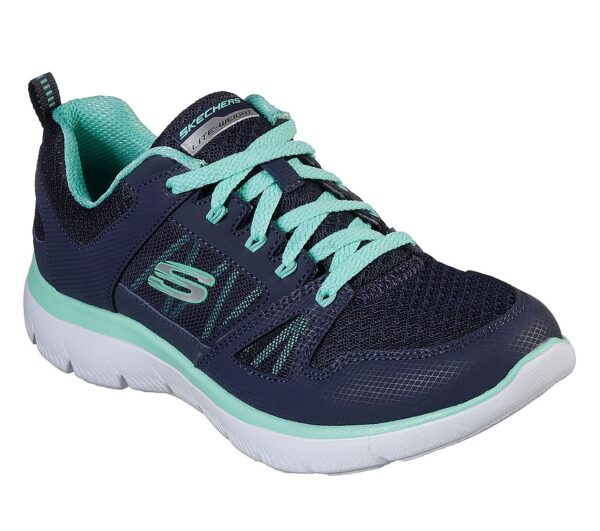 Skechers Sport Womens SUMMITS NEW WORLD Sneakers Women Blau