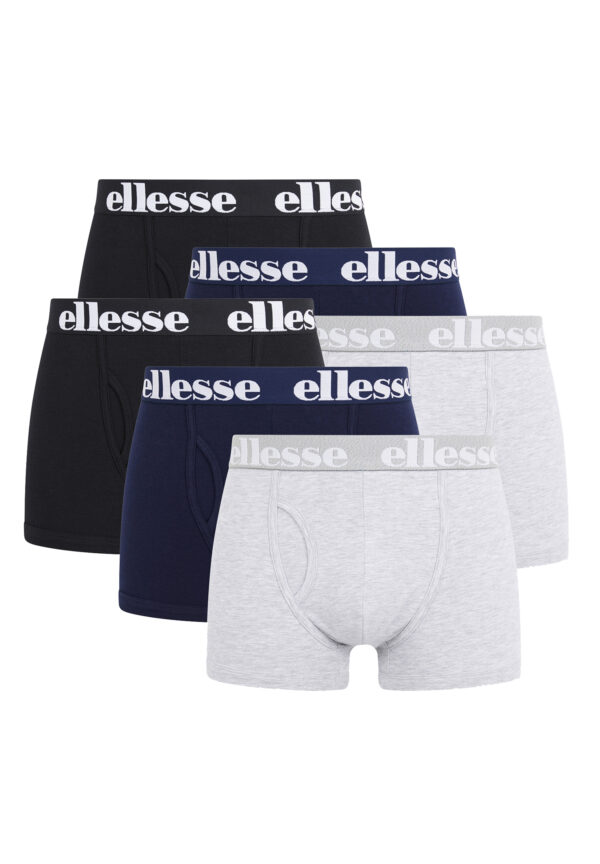 Ellesse Boxershorts Fashion Boxer Herren Trunk Shorts Unterwäsche 6er Pack