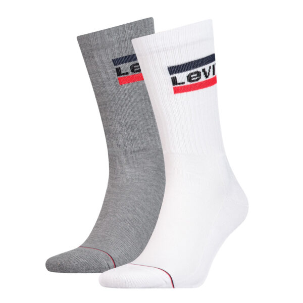 2 Paar Levis 144NDL Regular Cut SPR Unisex Socken Strümpfe 902012001