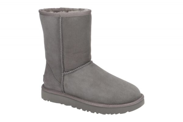 UGG CLASSIC SHORT II 1016223 grey grau - Winterstiefel f?r Damen