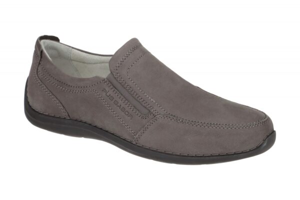 Pius Gabor 1033.11.02 dunkel-grau - sportliche Slipper f?r Herren