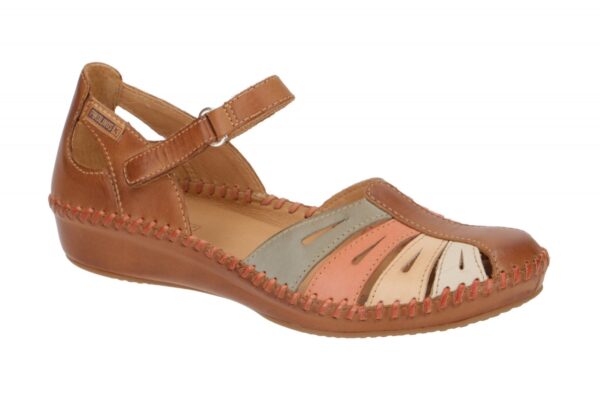 Pikolinos VALLARTA 655-0895C1 brandy hell-braun - Sandalette f?r Damen