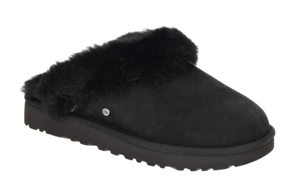 UGG CLASSIC SLIPPER II 1130876 BLK schwarz - Pantolette f?r Damen