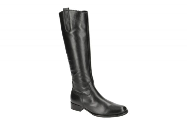 Gabor 51.647.27 schwarz - elegante Stiefel f?r Damen