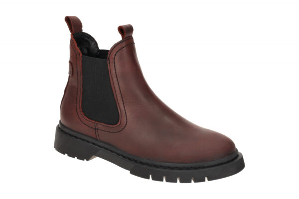 Tamaris Stiefelette Chelsea Boots rot Nubuck 1-25829-43