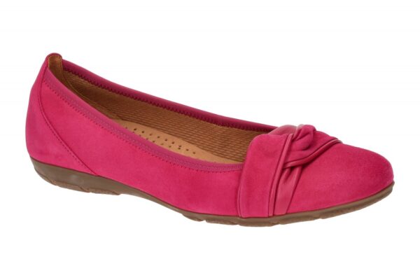 Gabor 44.165.13 pink - Ballerina - Halbschuhe - Slipper f?r Damen