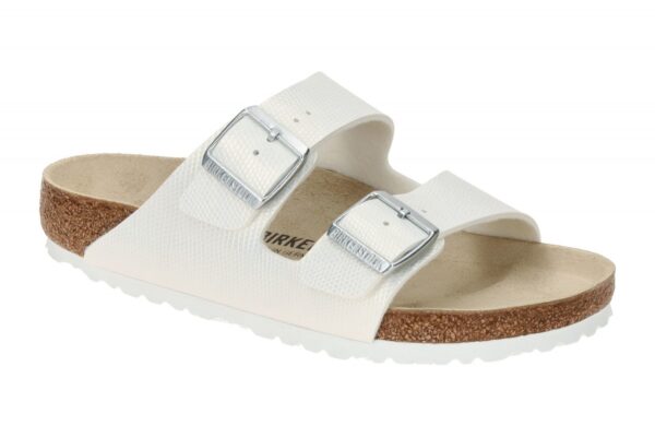 Birkenstock ARIZONA BS 1026463 wei? - Pantolette f?r Damen