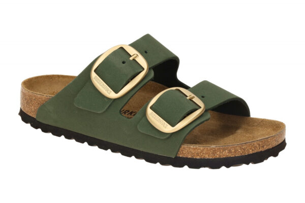 Birkenstock ARIZONA BIG BUCKLE 1025367 gr?n - Pantolette f?r Damen