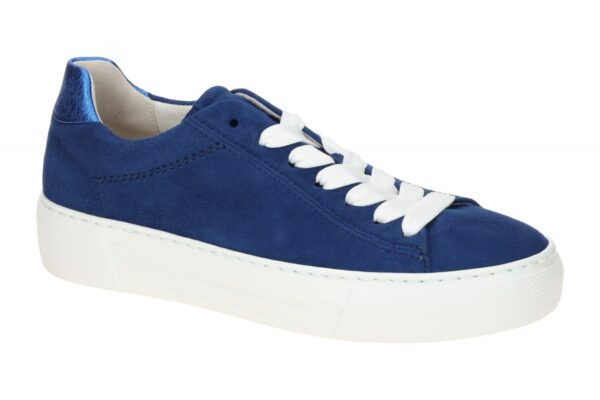 Gabor 46.460.36 blau - Sneakers f?r Damen