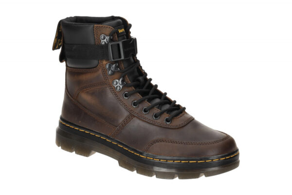 Dr. Martens COMBS TECH LEATHER 27804201 dunkel-braun - Damen Stiefeletten - r...