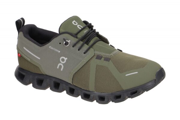 ON CLOUD 5 WATERPROOF 59.98836 gr?n - Sportschuhe f?r Damen