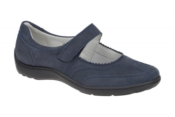 Waldl?ufer HENNI 496302 191 217 dunkel-blau - Mary-Jane Ballerina