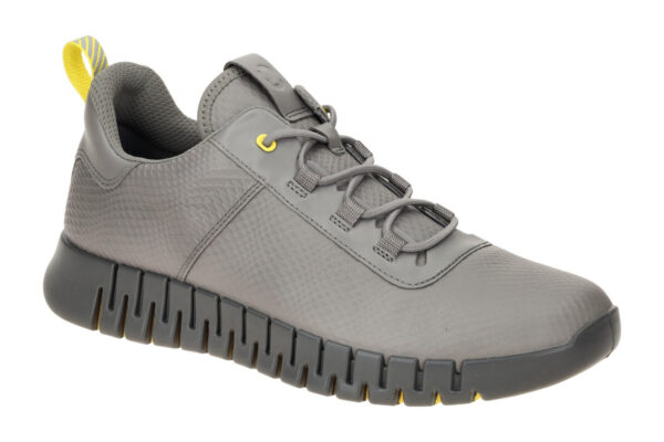 Ecco GRUUV 52527461067 grau - bequeme Halbschuhe f?r Herren