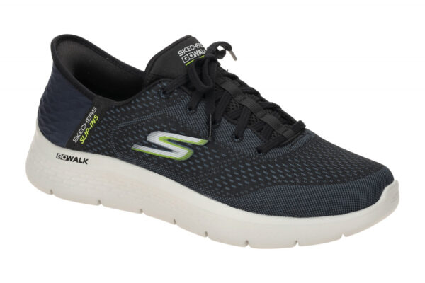 Skechers GO WALK FLEX 216505 NVLM dunkel-blau - sportliche Halbschuhe f?r Herren