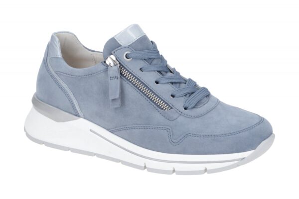 Gabor DAVOS 46.587.66 hell-blau - sportliche Halbschuhe f?r Damen