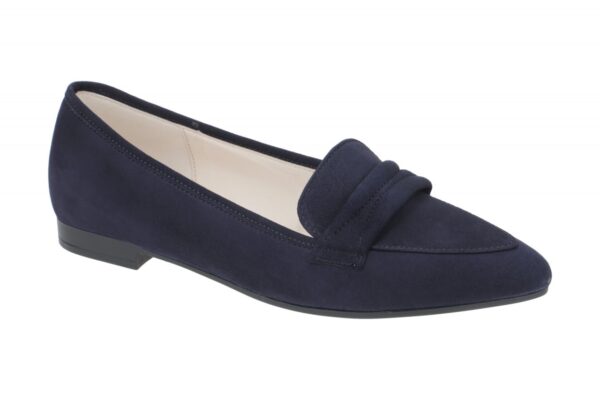 Gabor 91.302.16 dunkel-blau - Ballerina - Halbschuhe - Slipper f?r Damen