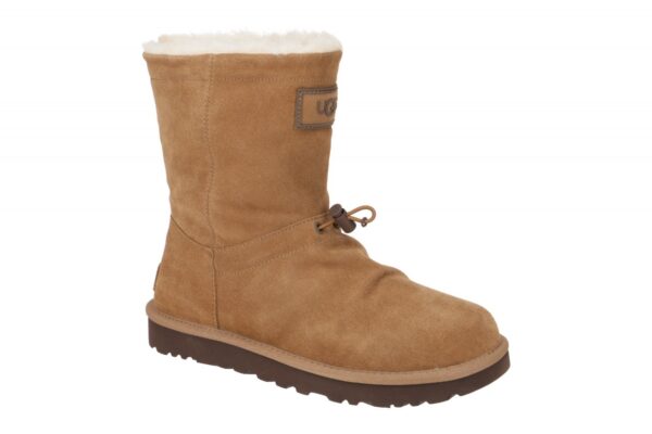 UGG CLASSIC SHORT TOGGLER 1143938 CHE hell-braun - Winterstiefel f?r Damen